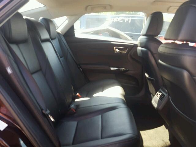 4T1BK1EBXGU207836 - 2016 TOYOTA AVALON XLE MAROON photo 6