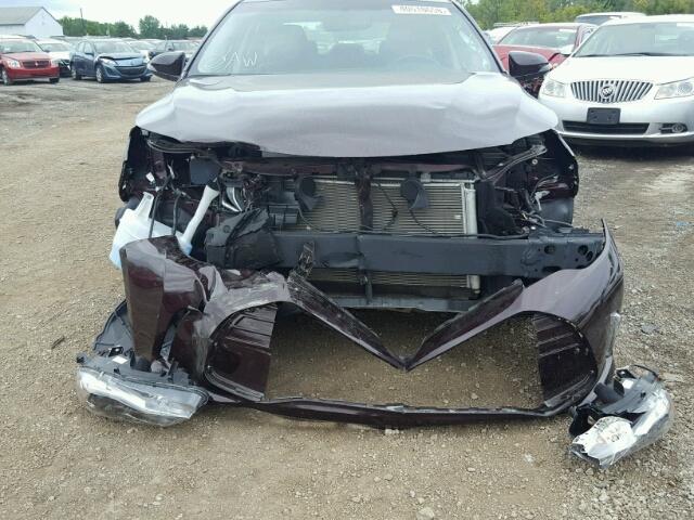 4T1BK1EBXGU207836 - 2016 TOYOTA AVALON XLE MAROON photo 9