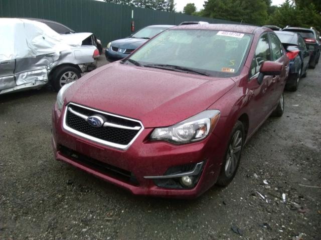 JF1GJAB65GH015985 - 2016 SUBARU IMPREZA PR RED photo 2