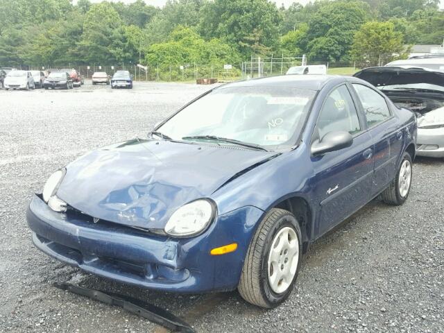 1P3ES46C11D287870 - 2001 PLYMOUTH NEON BASE 蓝色 照片 2