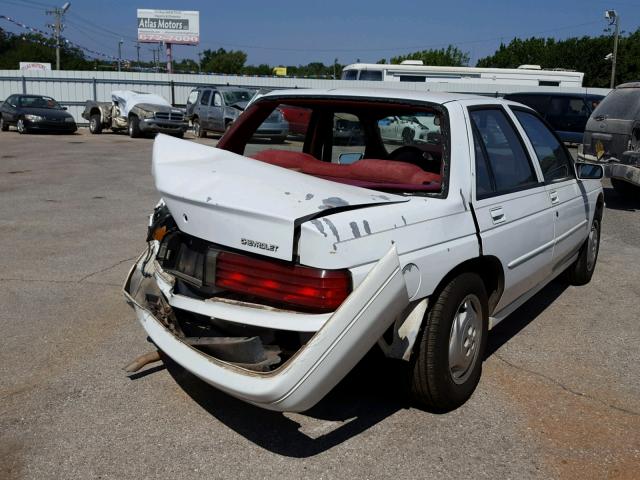 1G1LD55M6TY285280 - 1996 CHEVROLET CORSICA WHITE photo 4