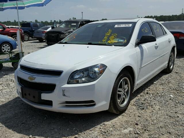 1G1ZG57B39F184831 - 2009 CHEVROLET MALIBU LS თეთრი ფოტო 2