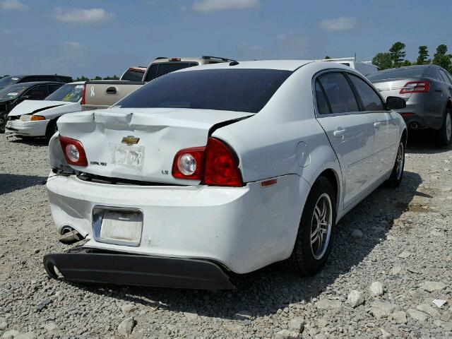 1G1ZG57B39F184831 - 2009 CHEVROLET MALIBU LS თეთრი ფოტო 4