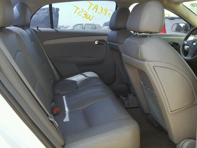1G1ZG57B39F184831 - 2009 CHEVROLET MALIBU LS თეთრი ფოტო 6