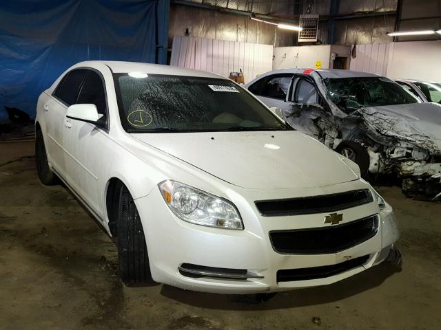 1G1ZC5E14BF272461 - 2011 CHEVROLET MALIBU 1LT WHITE photo 1
