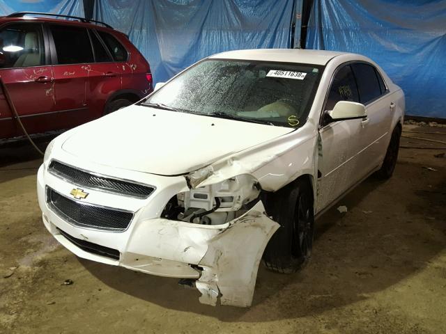 1G1ZC5E14BF272461 - 2011 CHEVROLET MALIBU 1LT WHITE photo 2