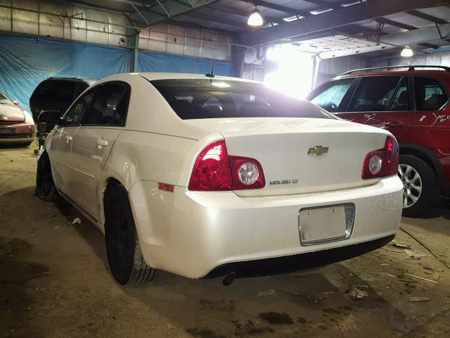 1G1ZC5E14BF272461 - 2011 CHEVROLET MALIBU 1LT WHITE photo 3