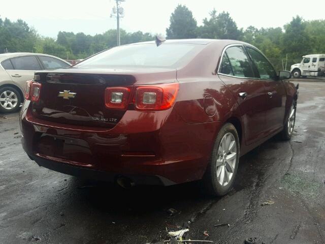 1G11E5SA2GF133805 - 2016 CHEVROLET MALIBU LIM 勃艮第红 照片 4