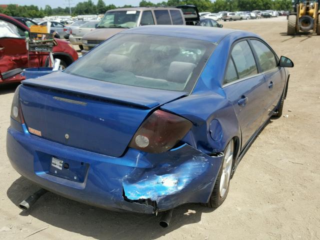 1G2ZM551764236676 - 2006 PONTIAC G6 GTP BLUE photo 4