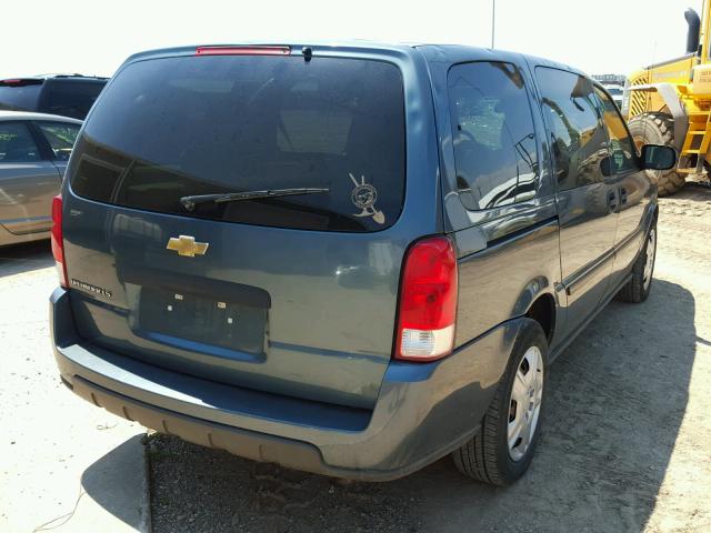 1GNDV23137D123224 - 2007 CHEVROLET UPLANDER L 蓝色 照片 4