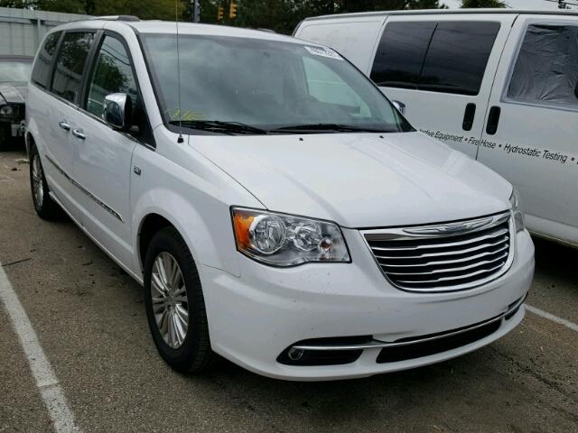 2C4RC1CG9ER273075 - 2014 CHRYSLER TOWN & COU WHITE photo 1