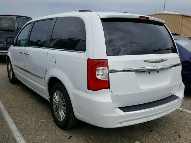 2C4RC1CG9ER273075 - 2014 CHRYSLER TOWN & COU WHITE photo 3