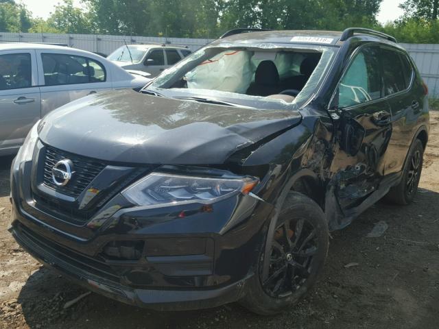 5N1AT2MV5HC757592 - 2017 NISSAN ROGUE SV BLACK photo 2