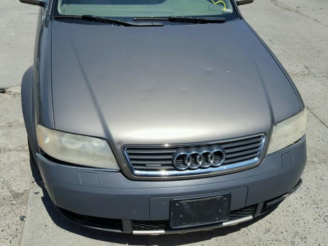 WA1YD64B03N075904 - 2003 AUDI ALLROAD GRAY photo 9