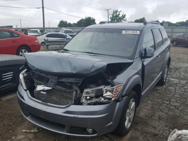 3D4PG5FV5AT151384 - 2010 DODGE JOURNEY SX GRAY photo 2