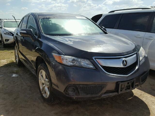 5J8TB3H30FL005697 - 2015 ACURA RDX GRAY photo 1