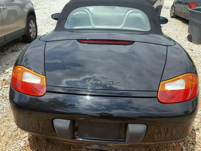 WP0CA2989XU632402 - 1999 PORSCHE BOXSTER BLACK photo 6