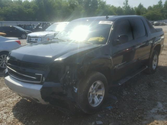 3GNEC22049G173283 - 2009 CHEVROLET AVALANCHE BLACK photo 2