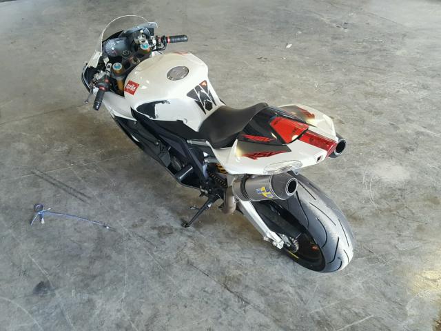 ZD4RRTR007S000018 - 2007 APRILIA RSV 1000 R WHITE photo 3