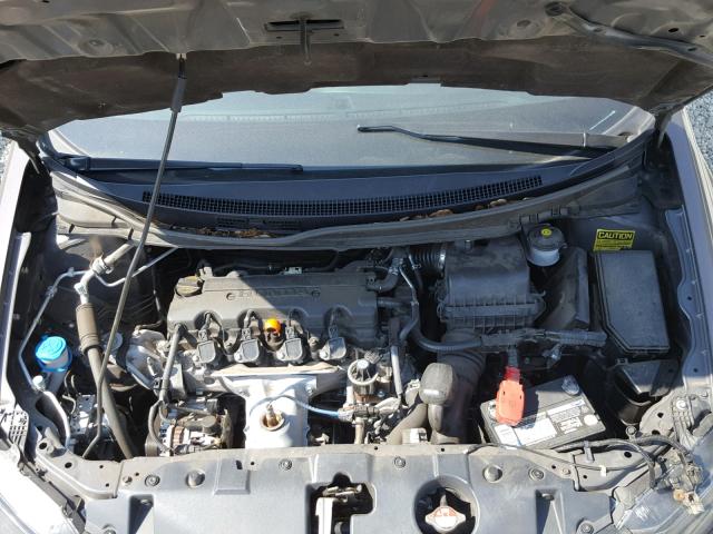 2HGFB2F95EH522519 - 2014 HONDA CIVIC EXL 棕色 照片 7