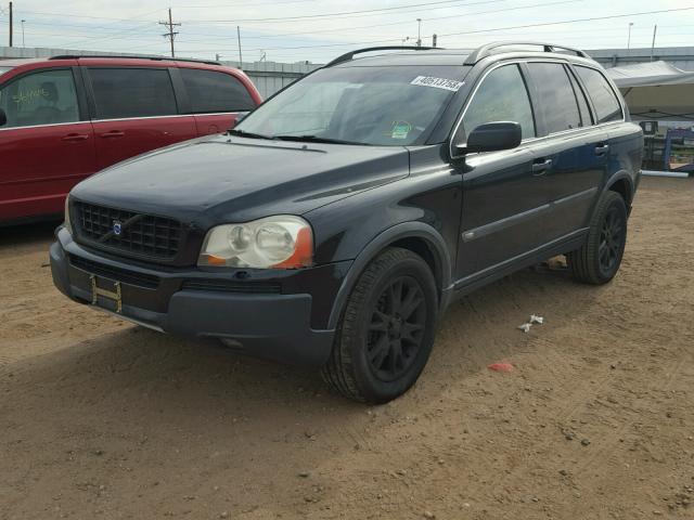 YV1CZ91H441098584 - 2004 VOLVO XC90 T6 BLACK photo 2