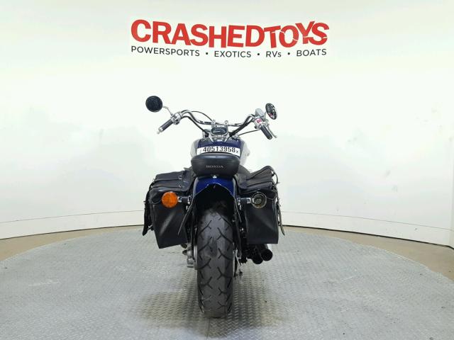 JH2RC50459K501120 - 2009 HONDA VT750 C BLUE photo 7