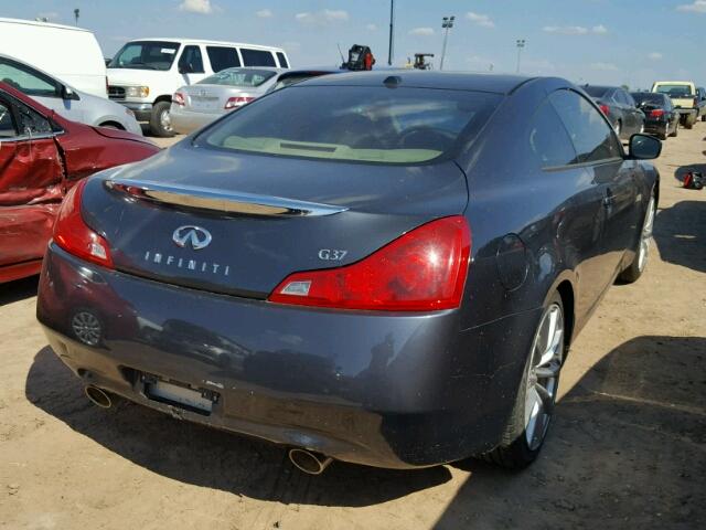 JNKCV64E68M106611 - 2008 INFINITI G37 BASE GRAY photo 4