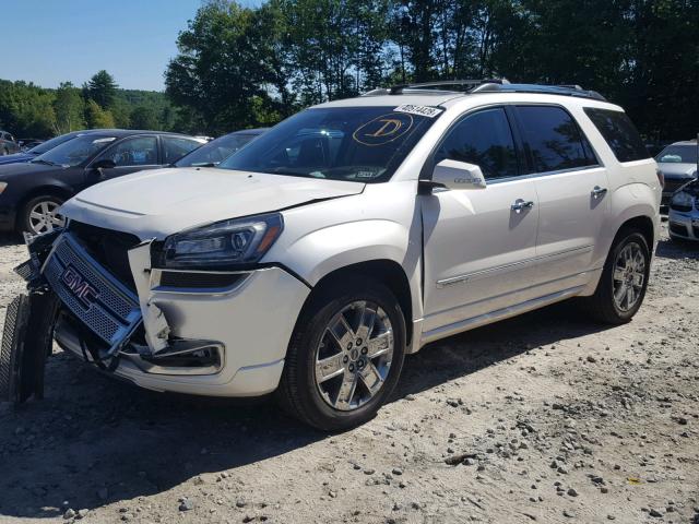 1GKKVTKD7FJ239449 - 2015 GMC ACADIA DEN WHITE photo 2