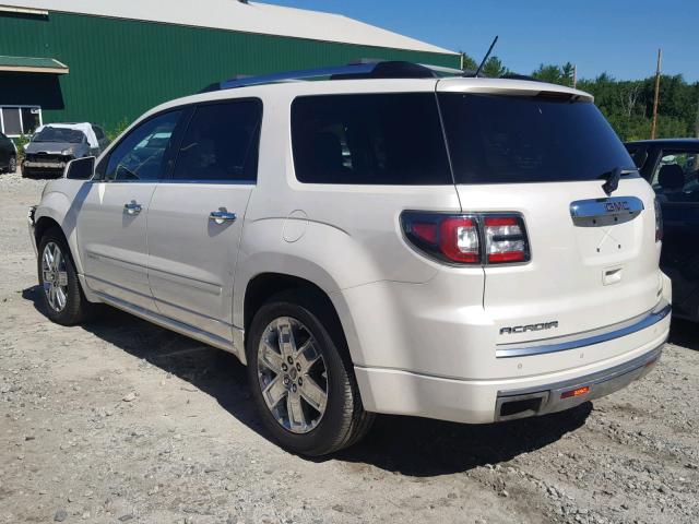 1GKKVTKD7FJ239449 - 2015 GMC ACADIA DEN WHITE photo 3