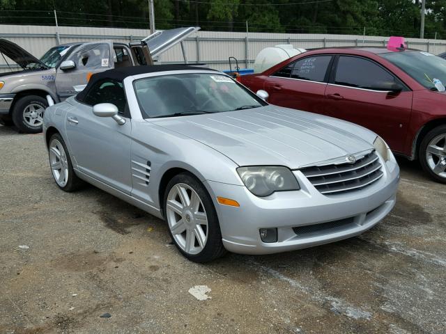 1C3LN65L17X070021 - 2007 CHRYSLER CROSSFIRE SILVER photo 1