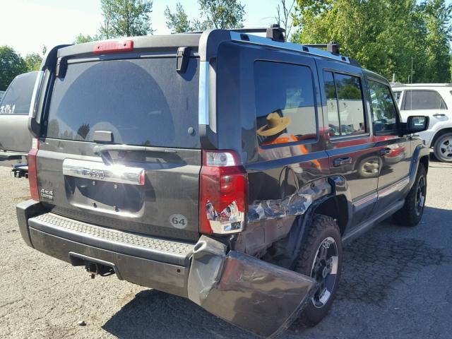 1J8HG58N96C193809 - 2006 JEEP COMMANDER BROWN photo 4