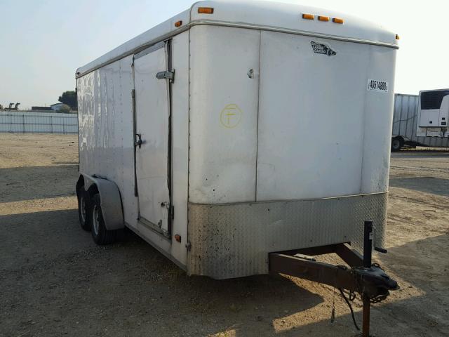 5MBBE16283E000400 - 2003 OTHER TRAILER WHITE photo 1