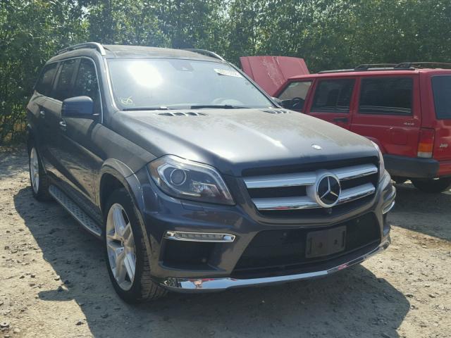 4JGDF7DE3EA378955 - 2014 MERCEDES-BENZ GL 550 4MA GRAY photo 1