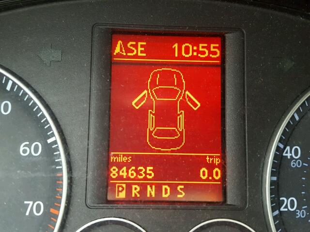 WVWDA71F77V002030 - 2007 VOLKSWAGEN EOS 2.0T S BLACK photo 8