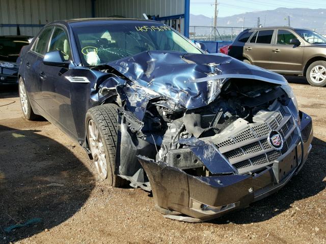 1G6DT57V180153542 - 2008 CADILLAC CTS HI FEA BLUE photo 1