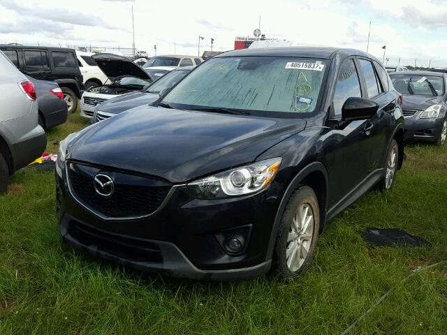 JM3KE2CY3E0300167 - 2014 MAZDA CX-5 BLACK photo 2