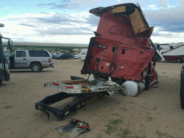 3AKJGLDR2ESFL1300 - 2014 FREIGHTLINER CASCADIA 1 RED photo 4