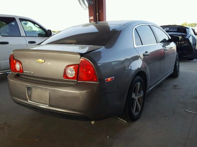 1G1ZC5E17BF270641 - 2011 CHEVROLET MALIBU 1LT CHARCOAL photo 4