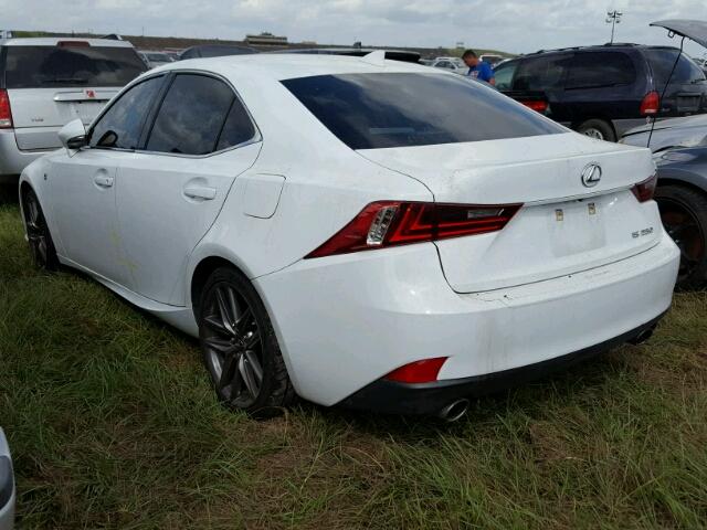 JTHBF1D27E5023101 - 2014 LEXUS IS 250 WHITE photo 3