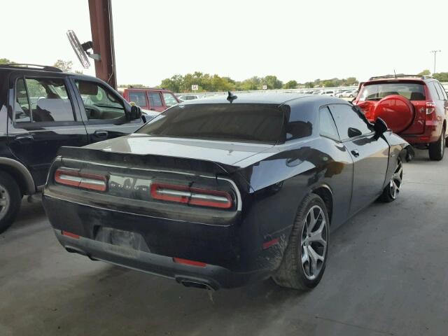 2C3CDZBT9FH924278 - 2015 DODGE CHALLENGER BLACK photo 4