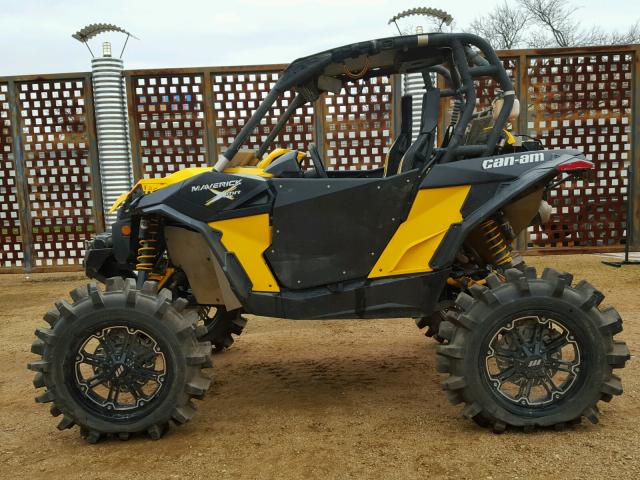 3JBPWLP15EJ000713 - 2014 CAN-AM MAVERICK 1 YELLOW photo 5