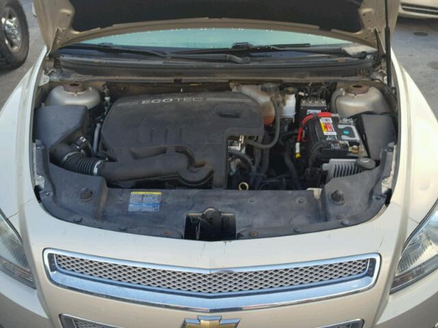 1G1ZE5E01AF145988 - 2010 CHEVROLET MALIBU LTZ 金色 照片 7