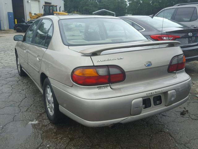 1G1NE52M9W6188553 - 1998 CHEVROLET MALIBU LS თაფლისფერი ფოტო 3