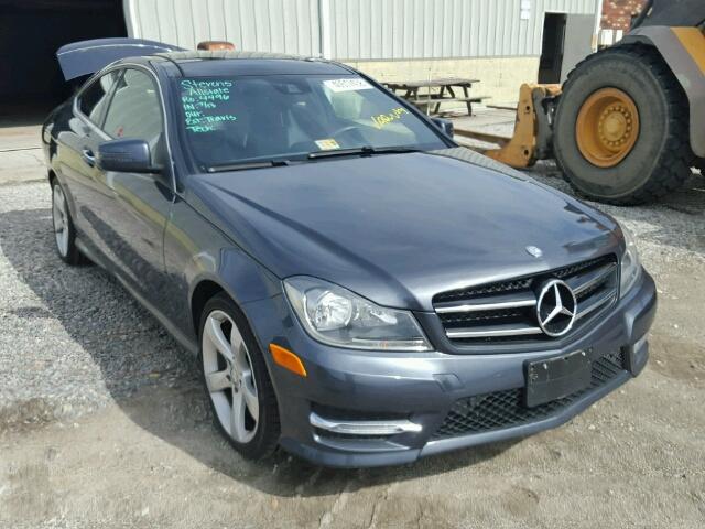 WDDGJ5HB8EG172246 - 2014 MERCEDES-BENZ C 350 GRAY photo 1