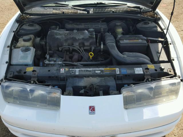 1G8ZE1597RZ177556 - 1994 SATURN SC1 WHITE photo 7