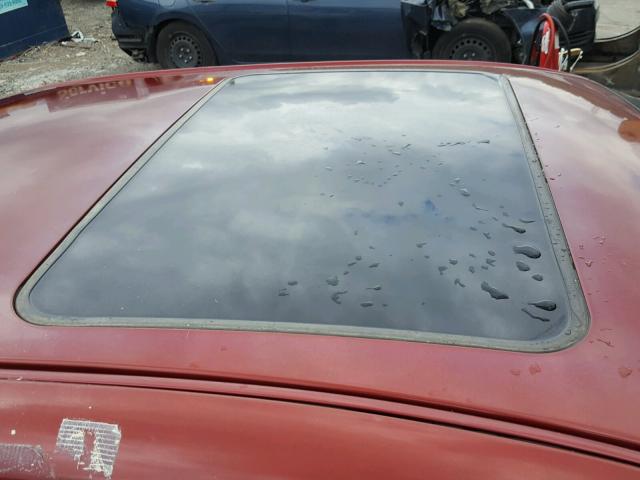 1G1NE52J62M700488 - 2002 CHEVROLET MALIBU LS მუქწითელი ფოტო 9