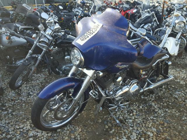 1HD1KB4157Y618440 - 2007 HARLEY-DAVIDSON FLHX BLUE photo 2