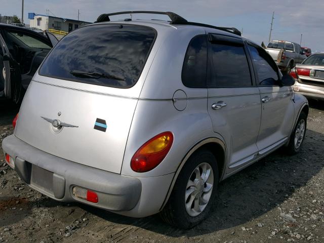 3C4FY4BB71T252244 - 2001 CHRYSLER PT CRUISER GRAY photo 4