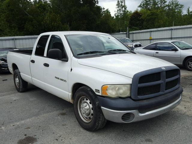 3D7KA28D83G749918 - 2003 DODGE RAM 2500 S WHITE photo 1