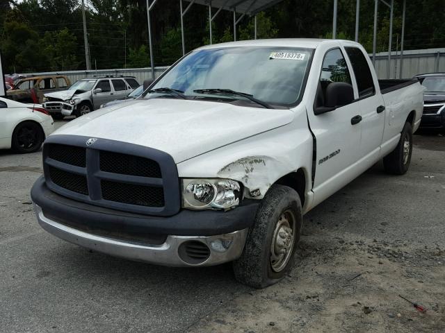 3D7KA28D83G749918 - 2003 DODGE RAM 2500 S WHITE photo 2